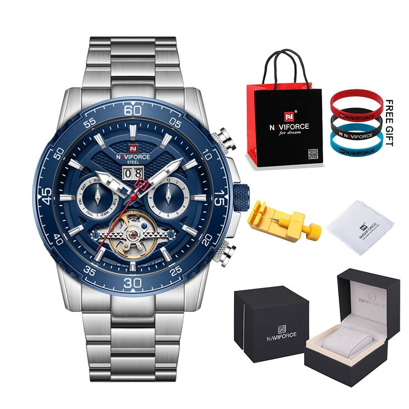 NAVIFORCE NFS1001 Herren Automatik Uhr 100M Wasserdicht