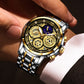 LIGE 8942 Herren Business Chronograph 5ATM