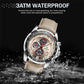 NAVIFORCE NF8020L Herren Multifunktion Chronograph 3BAR