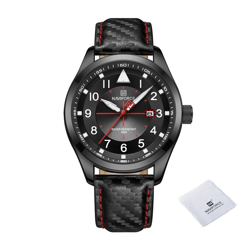 NAVIFORCE NF8022 Herren Analoguhr 3BAR Hardlex