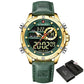 NAVIFORCE NF9208 Herren Militär-Sport-Digitaluhr 3BAR