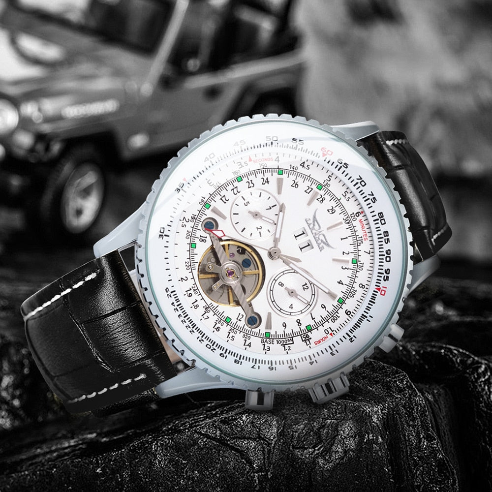 JARAGAR 030G Herren Automatik Tourbillon