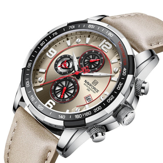 NAVIFORCE NF8020L Herren Multifunktion Chronograph 3BAR