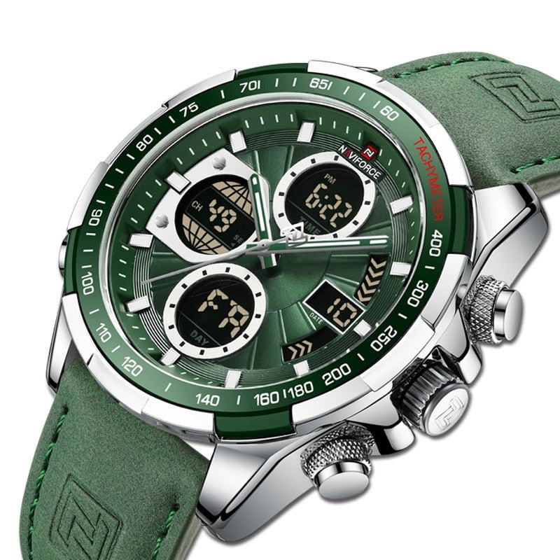 NAVIFORCE NF9197L Herren Militärchronograph 3BAR