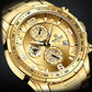 NAVIFORCE NF8020S Herren Multifunktion Chronograph 3BAR Hardlex