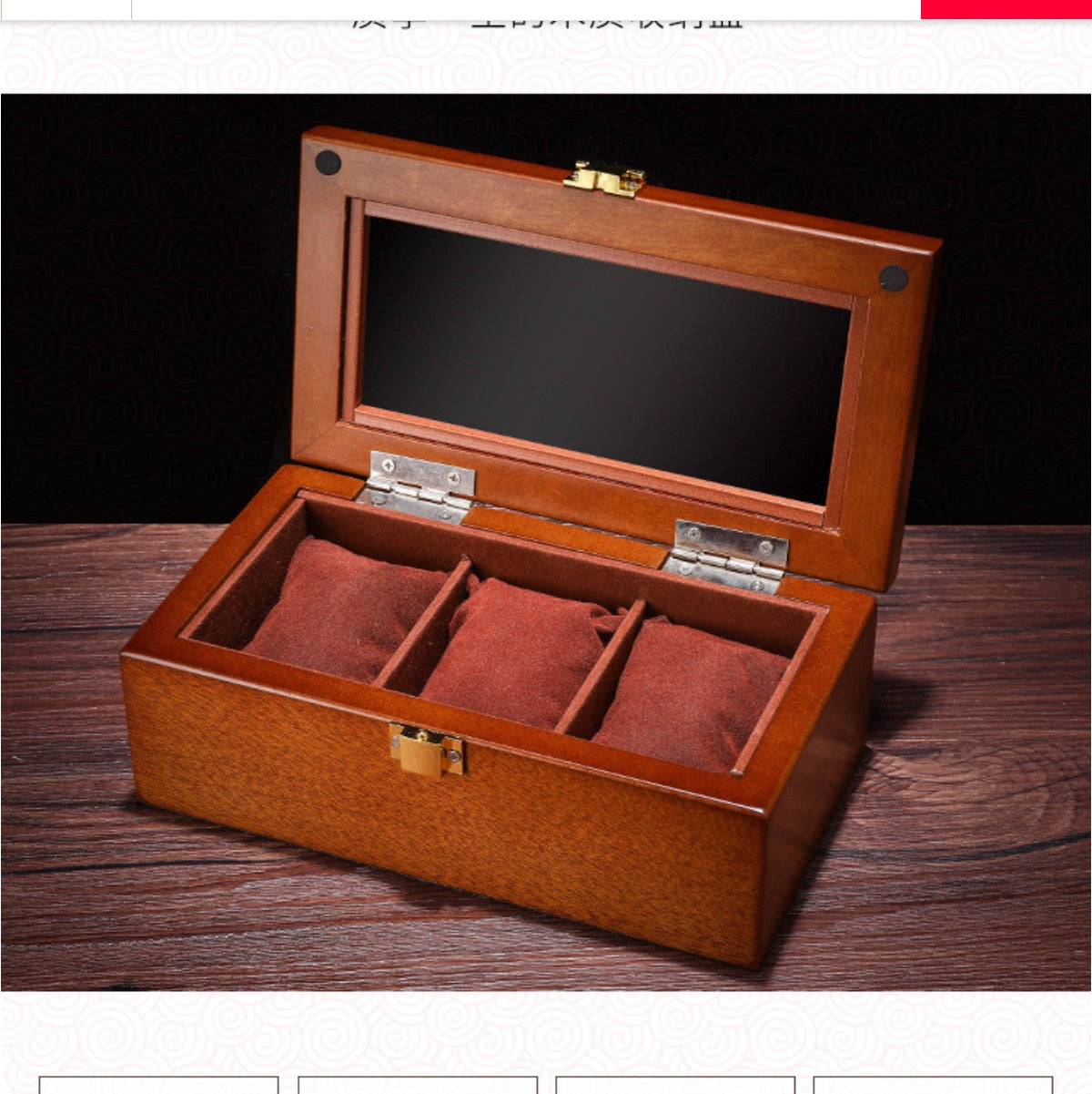 Holz Uhren Box
