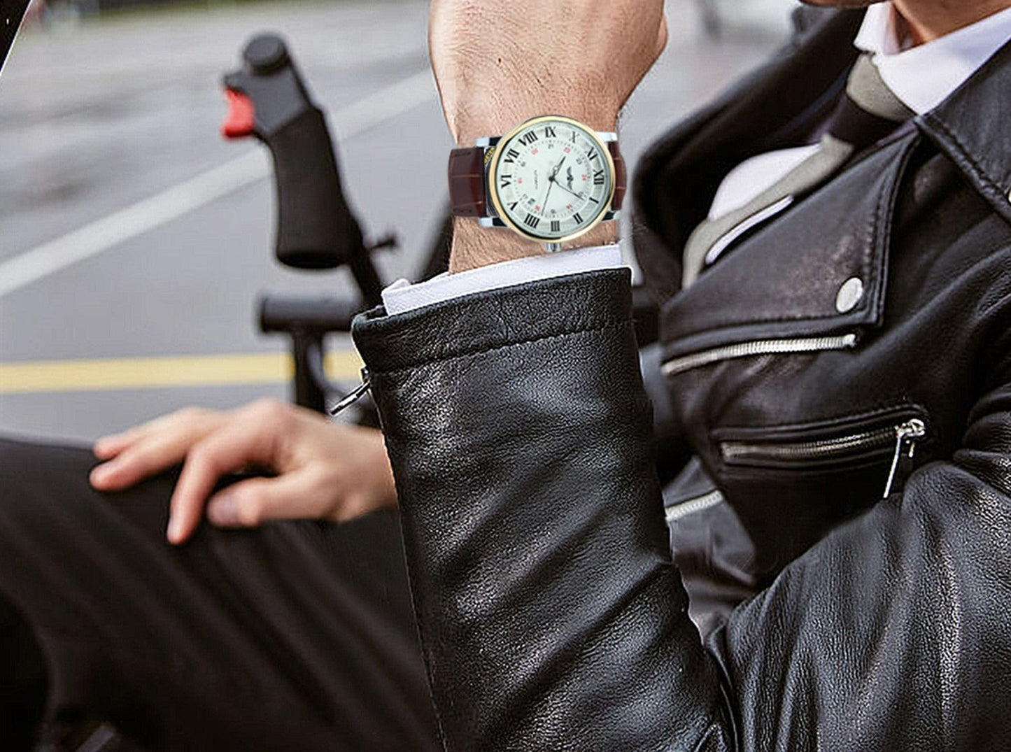 WINNER 136 Herren Automatik Uhr