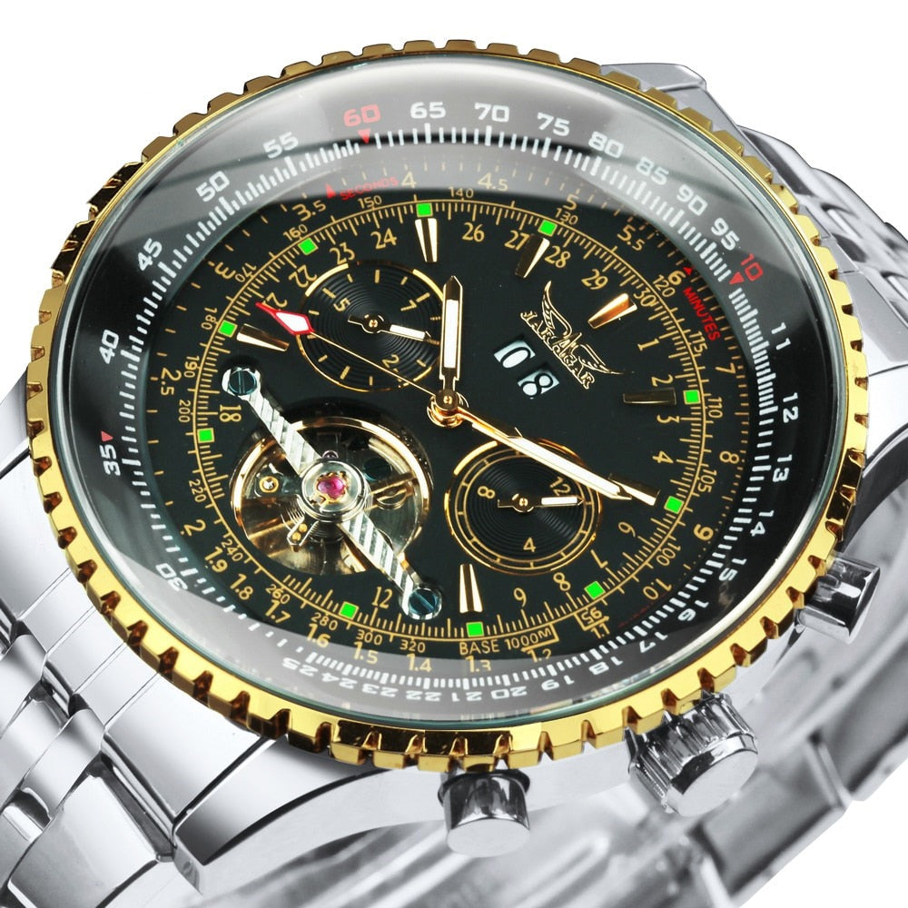 JARAGAR 030G Herren Automatik Tourbillon