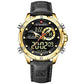 NAVIFORCE NF9208 Herren Militär-Sport-Digitaluhr 3BAR