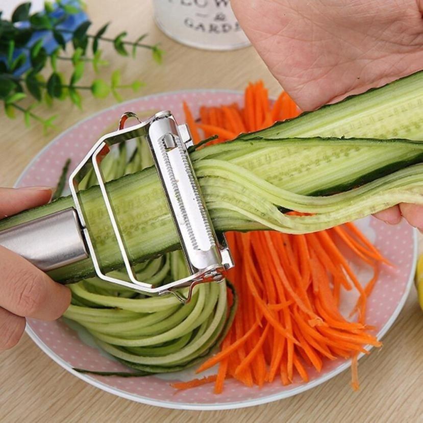 Obst- und Gemüse Schäler Edelstahl