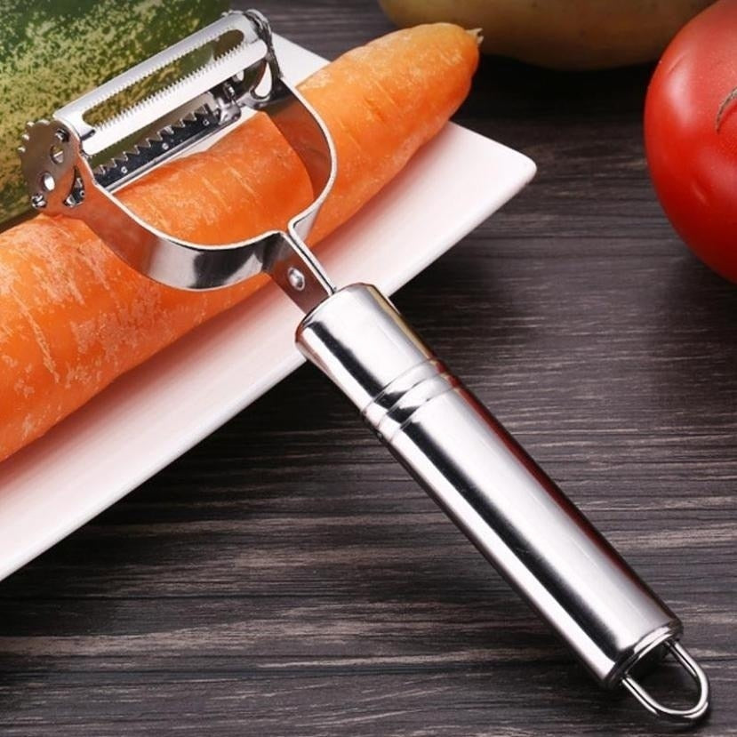 Obst- und Gemüse Schäler Edelstahl