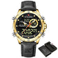NAVIFORCE NF9208 Herren Militär-Sport-Digitaluhr 3BAR