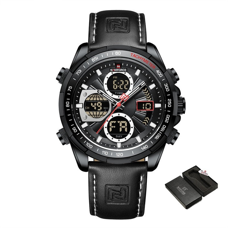 NAVIFORCE NF9197L Herren Militärchronograph 3BAR