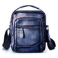 le'aokuu Herren Umhänge-Schultertasche Echtleder