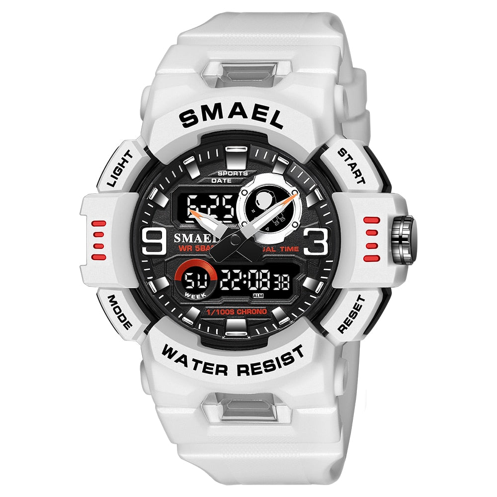 SMAEL SL-8063 Herren Sport-Uhr 5ATM Dualanzeige