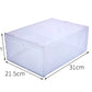 3 x Transparente Schuhe Aufbewahrungsbox