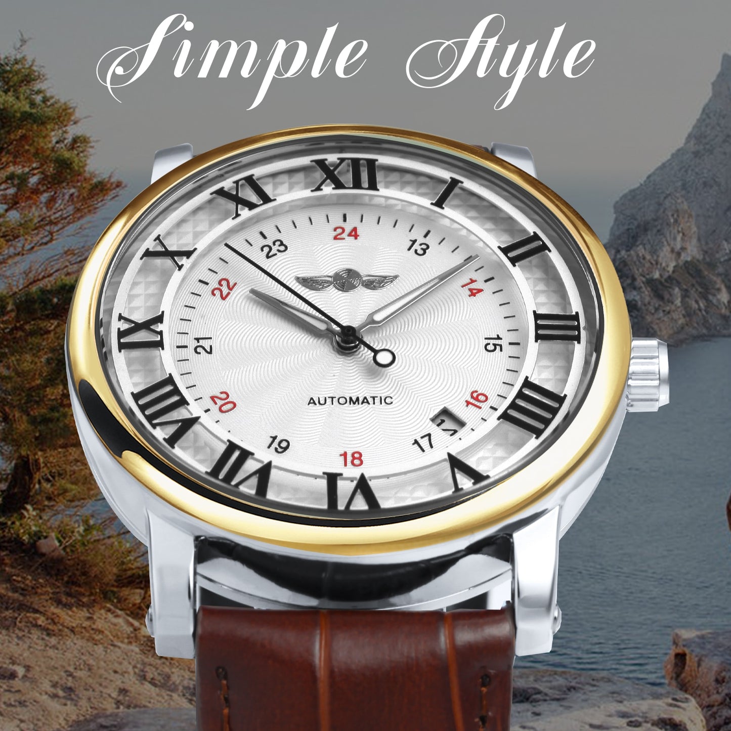 WINNER 136 Herren Automatik Uhr