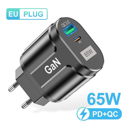 Universal USB Ladegerät USLION 65W GaN