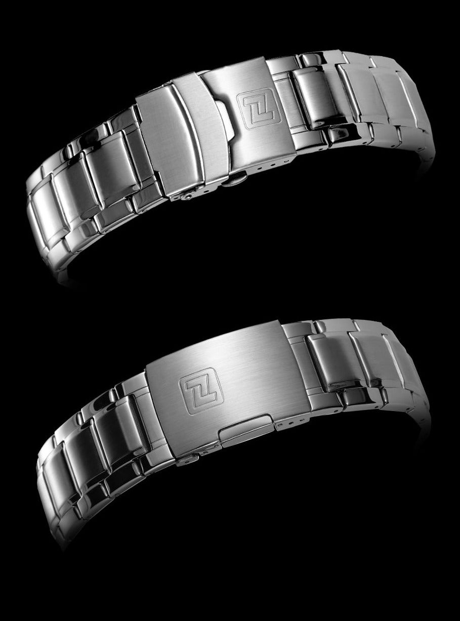 NAVIFORCE NF9093 Herren Multifunktion Militär Chronograph 3BAR Hardlex