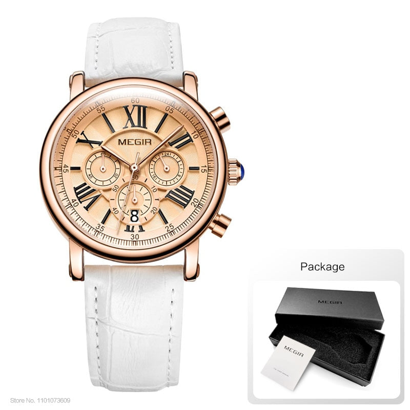 Megir M2058L Damen Chronograph 3ATM