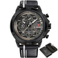 NAVIFORCE NF9110 Herren Multifunktion Militär Chronograph 3BAR