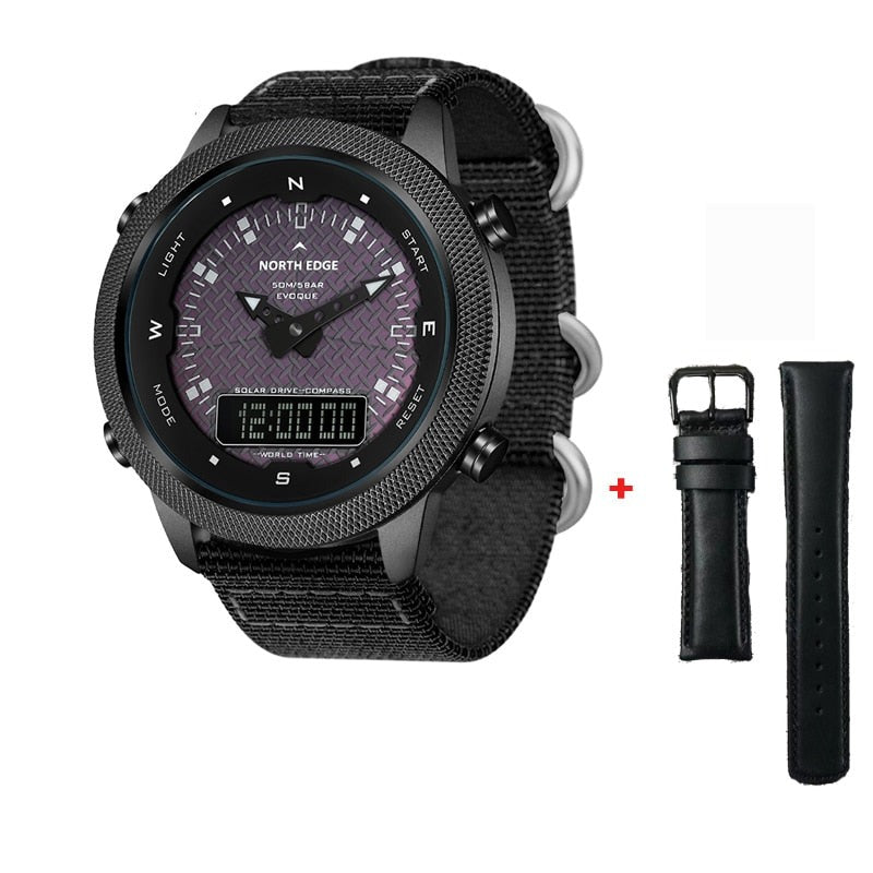 NORTH EDGE EVOQUE Herren Solar Uhr