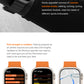 HANTOPER Ultra Max Herren Sport Smartwatch IWO Serie 8 2.2 Zoll Touchscreen IP68 Wasserdicht GPS Route Track