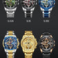 NAVIFORCE NF8020S Herren Multifunktion Chronograph 3BAR Hardlex