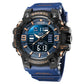 SMAEL SL-8049 Herren Sport-Chronograph 5ATM Dualanzeige