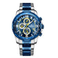 NAVIFORCE NF8020S Herren Multifunktion Chronograph 3BAR Hardlex