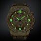 NAVIFORCE NF8020S Herren Multifunktion Chronograph 3BAR Hardlex