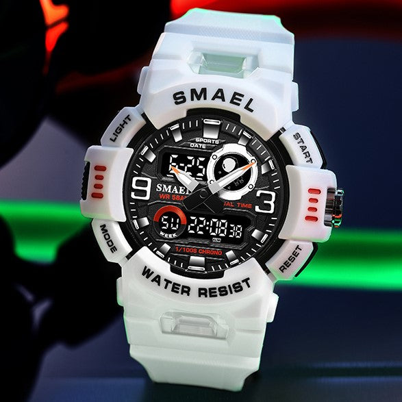 SMAEL SL-8063 Herren Sport-Uhr 5ATM Dualanzeige