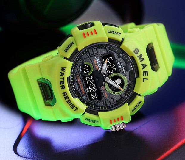 SMAEL SL-8063 Herren Sport-Uhr 5ATM Dualanzeige