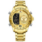 NAVIFORCE NF9199S Herren Chronograph 3BAR Hardlex