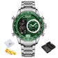 NAVIFORCE NF9199S Herren Chronograph 3BAR Hardlex