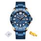 NAVIFORCE 9198 Herren Quarzuhr 3ATM Hardlex