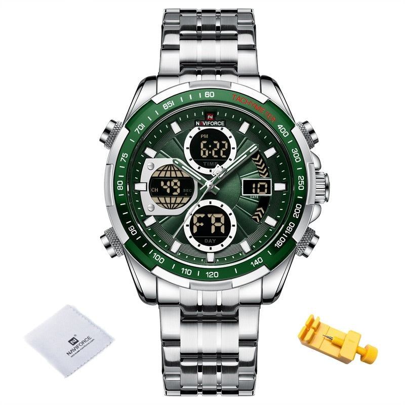NAVIFORCE NF9197L Herren Militärchronograph 3BAR